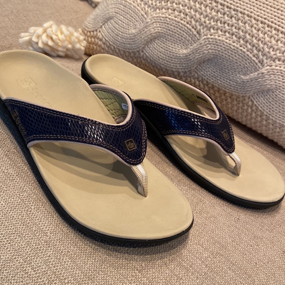Spenco flip flops womens clearance